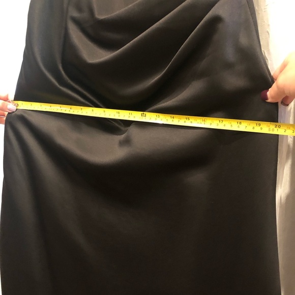 Black Satin Gown - Picture 7 of 8